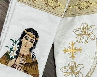 St. KATERI TEKAKWITHA - Deacon Stole