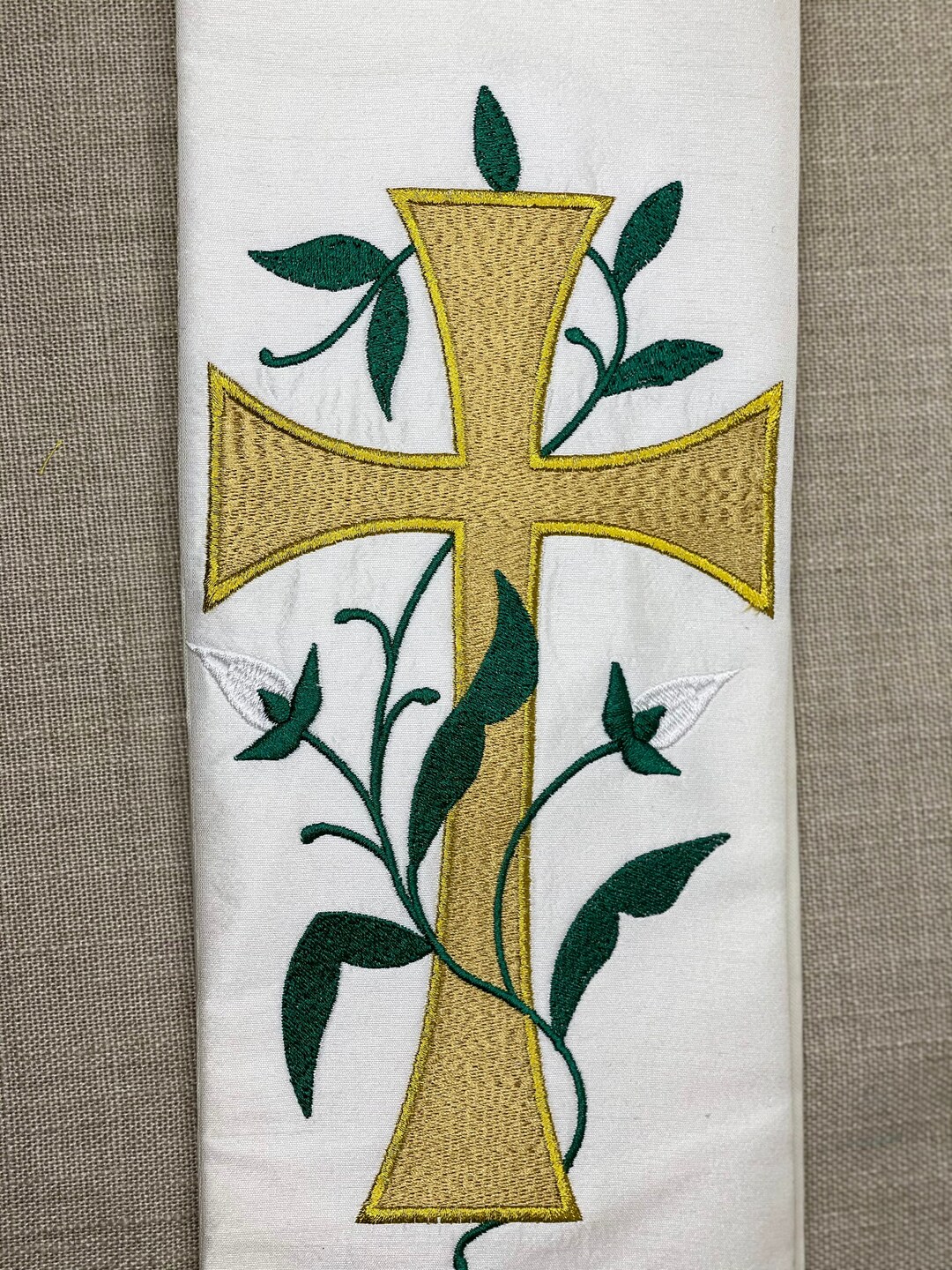 Pentecostal Cross Deacon Stole Etsy