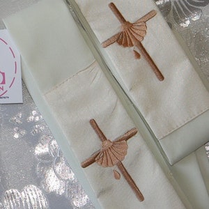 BAPTIMS CROSS - Deacon Travel Stole