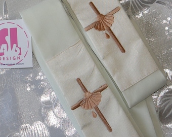 CRUZ DE BAUTISMO - Estola de viaje para diáconos