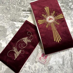 JHS - Holy Spirit Cross - Deacon stole