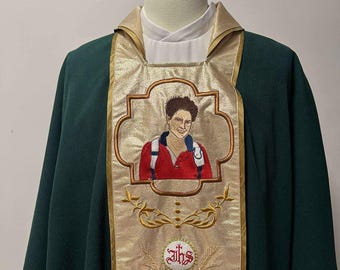 St. Saint Carlo Acuti Chasuble Set