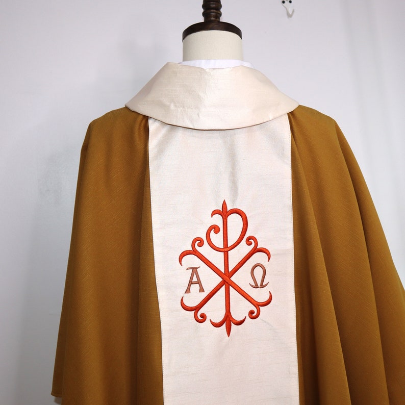 Liturgy Lettering St. Luke the Evangelist - Chasuble + Stole Set. - Etsy