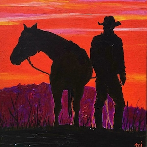 The lone ranger acrylic painting tutorial