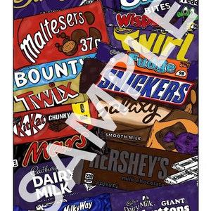 Chocolate Digital Painting