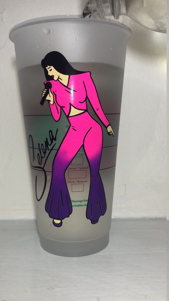 Selena Color Changing Vinyl Starbucks Cup Etsy