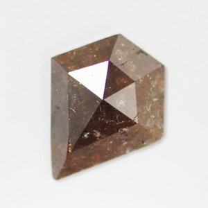 1,86 CT, 10,40 * 9,00 MM Diamant Form braun Farbe natürliche lose schöne Diamant für Schmuck, Fancy Diamant, SG8031