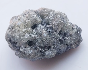 60.24 CT 24.8 X 22.4 MM Big Rough Diamond Uncut Diamond Grey Color