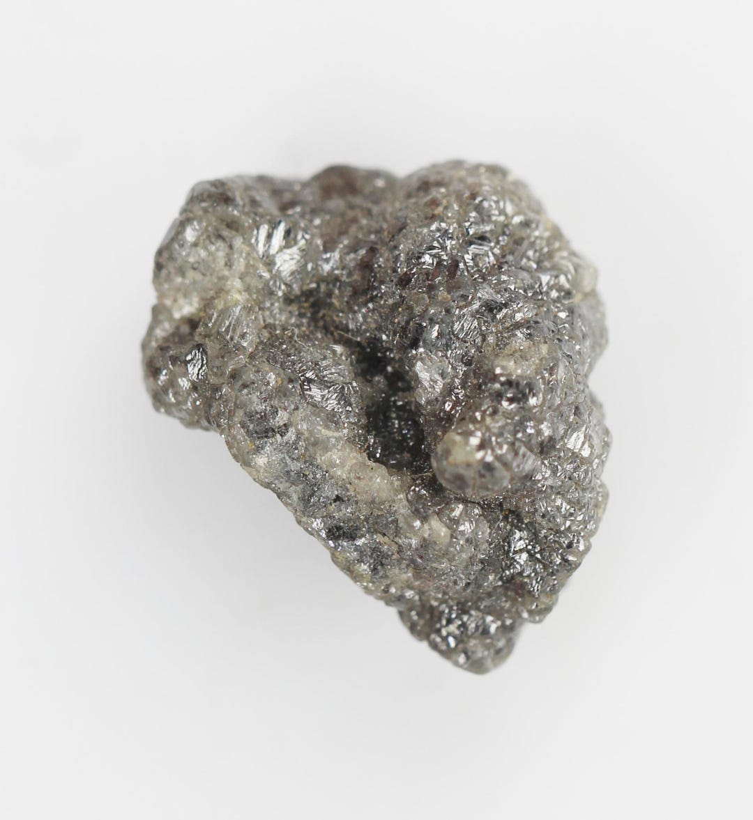 3.80 CT, Raw Rough Diamond Natural Loose Diamond Grey Color Uncut ...