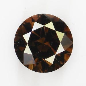 0.33 CT,4.40 MM Natural Loose Champagne Color Round Brilliant cut Beautiful Engagement Ring Diamond SG511