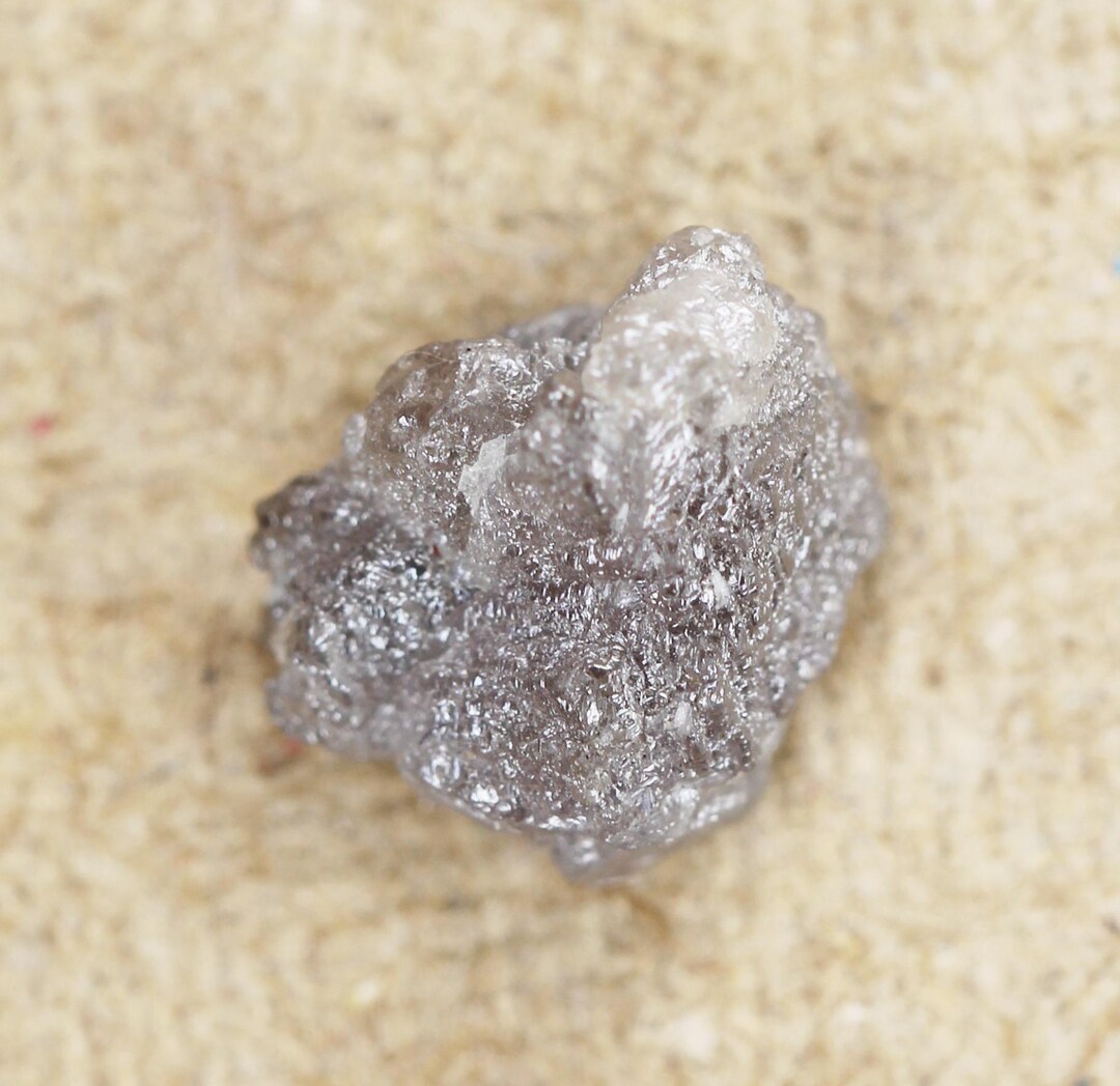 2.22 CT Natural Loose Rough Diamond Grey Raw Irregular Shape for ...
