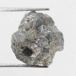 6.92 CT 11.7 X 11.2 MM Rough Diamond Uncut Diamond Raw Diamond Natural Diamond Grey Color SG918