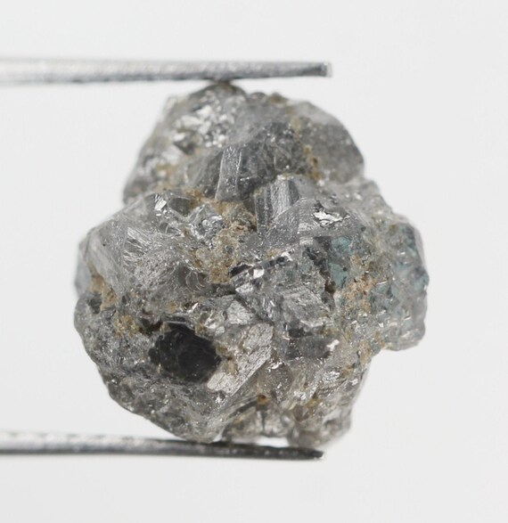 Diamant Brut Naturel 3,69 Carats - Couleur Gris Argenté Léger - Non Traité - Origine Afrique Du Sud
