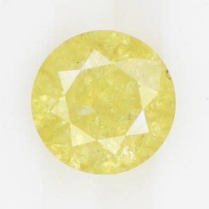 0,35 CT, 4,50 MM Natürliche Lose Gelbe Farbe Runde Brilliantschliff Schöne Verlobungsring Diamant SG531
