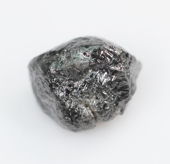2.89 Ct, 9.0 X 7.1 X 5.3 MM, Natural Loose Rough Diamond Black