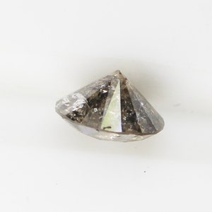 0.25 CT,4.00 MM Natural Loose Salt and Pepper Color Diamond Round Brilliant cut Beautiful Engagement Ring Diamond SG533