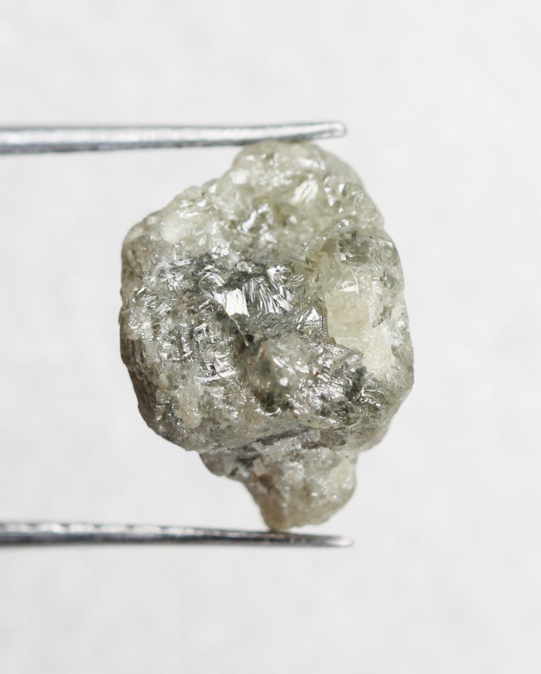 3.52 CT Natural Loose Rough Uncut Diamond Grey Raw Irregular Shape ...