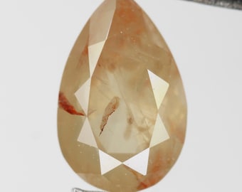 0.76 CT 天然ソルト＆ペッパーダイヤモンド！ファンシーレディッシュ