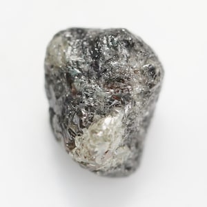 3.13 CT 9.3 X 7.5 MM Rough Diamond Uncut Diamond Raw Diamond Natural Diamond Light Black Color Rough SG4203