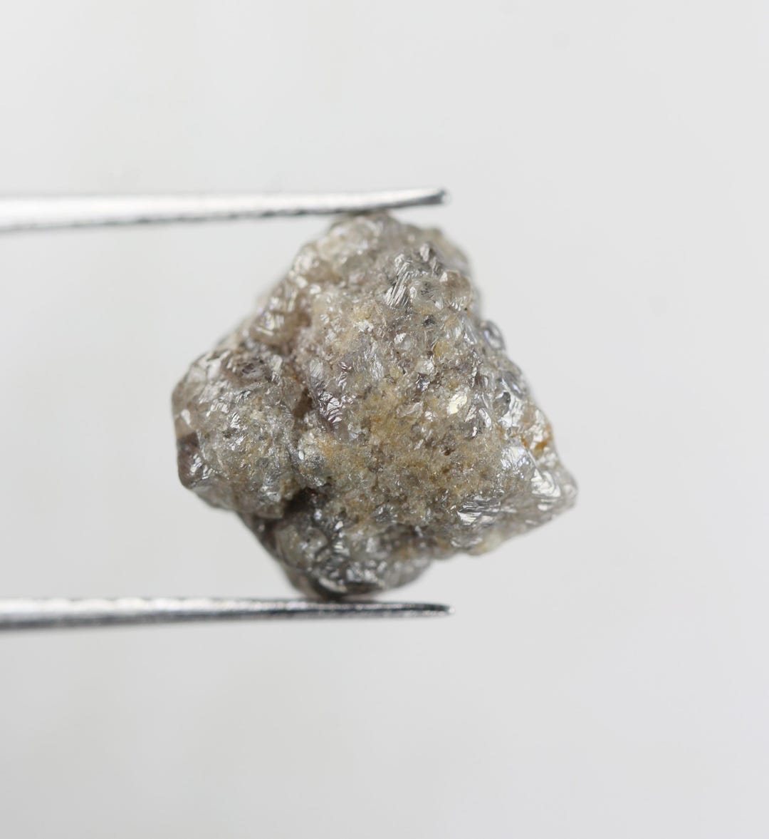4.17 CT Natural Loose Rough Uncut Diamond Grey Color Raw Irregular ...