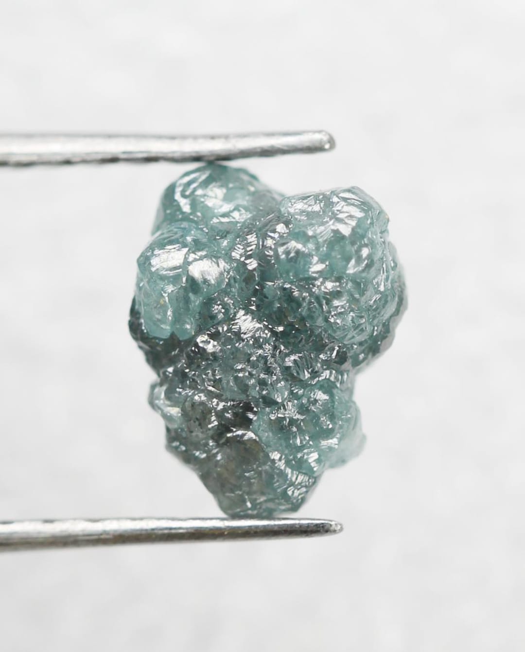 Diamant Bleu Brut Naturel - 1,36 Carat - Non Taillé - Gemme D'investissement - Neuf
