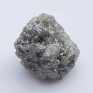 13.37 CT, Raw Rough Diamond Natural Loose Diamond Light Grey Color Uncut Diamond For Jewellery