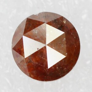0.80 CT Natural Loose Diamond, Round Rose Cut Diamond, Rose Cut Diamond, Brown Rose Cut Diamond, Rustic Diamond, Real Diamond,Rose Cut SG984