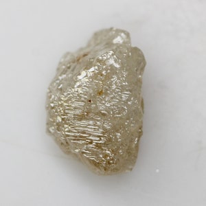 1.01 CT 8.0 X 5.2 MM Rough Diamond Uncut Diamond Raw Diamond Natural Diamond Grey Color SG4599