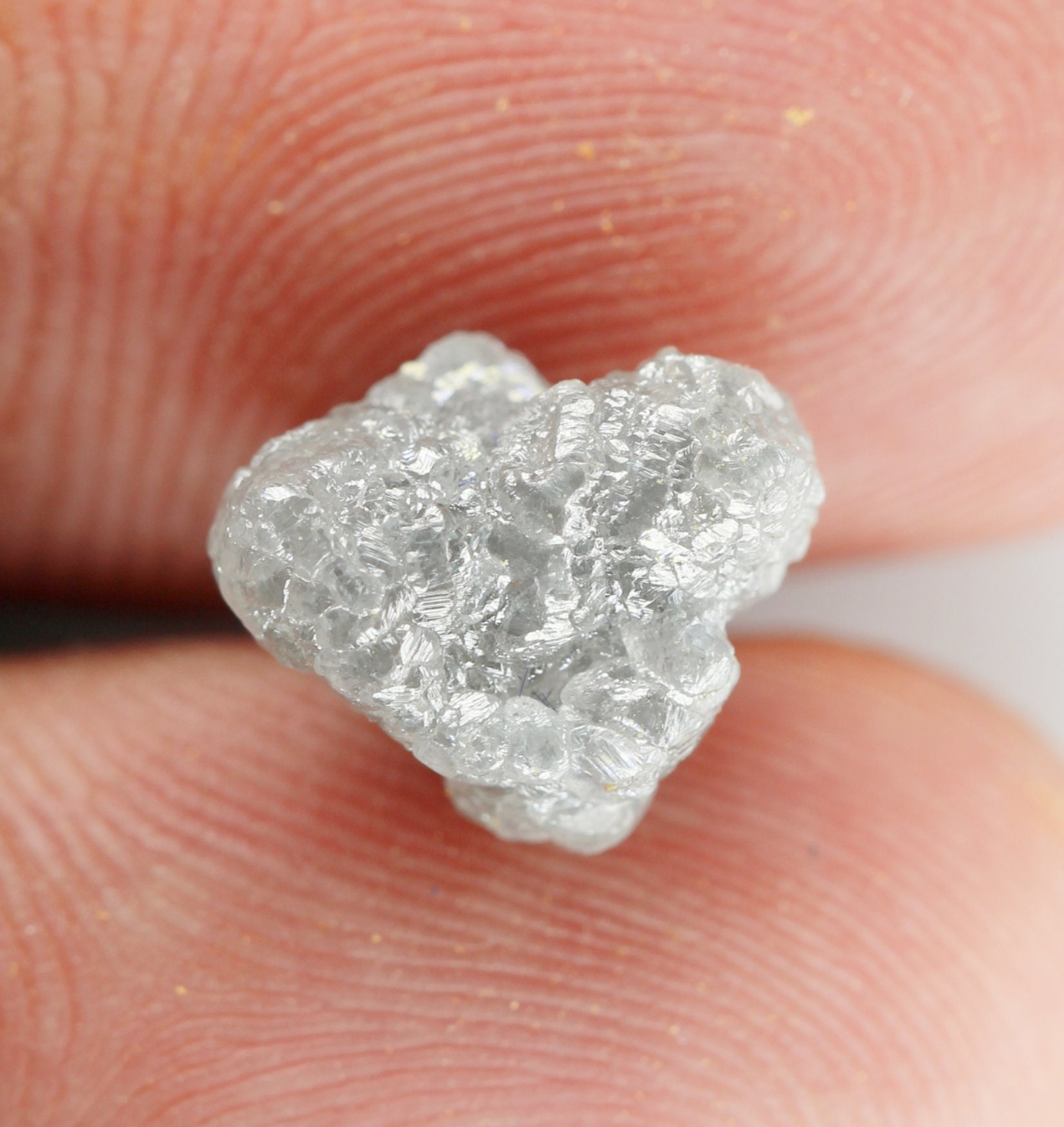 4.60 Ct Natural Loose Diamond Rough Diamond Grey Rough Etsy