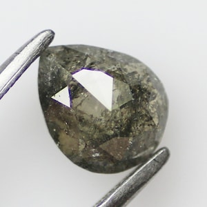 0,85 CT,7,65 x 6,15 MM, forma di pera di sale e carta Diamanti sfaccettati minimi, gioielli anello di fidanzamento diamanti, diamanti di miglior prezzo / SG6022