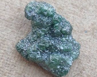 Ct Pcs Excellent Natural Raw Rough Diamond, Green