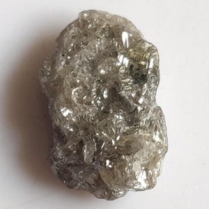 7.19 CT, Raw Rough Diamond Natural Loose Diamond Light Grey Color Uncut Diamond For Jewellery