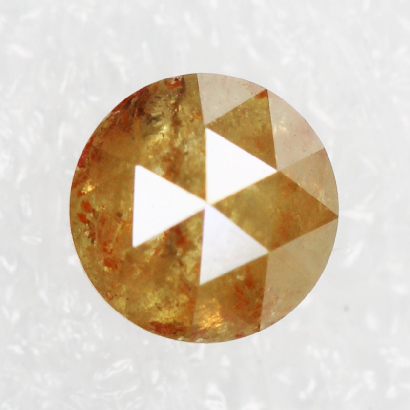 ローズカット メレダイヤ 約0.33ct ルース 小粒 ダイヤモンド 素材 0.49 CT 天然ルースダイヤモンド、ラウンドローズカットダイヤモンド