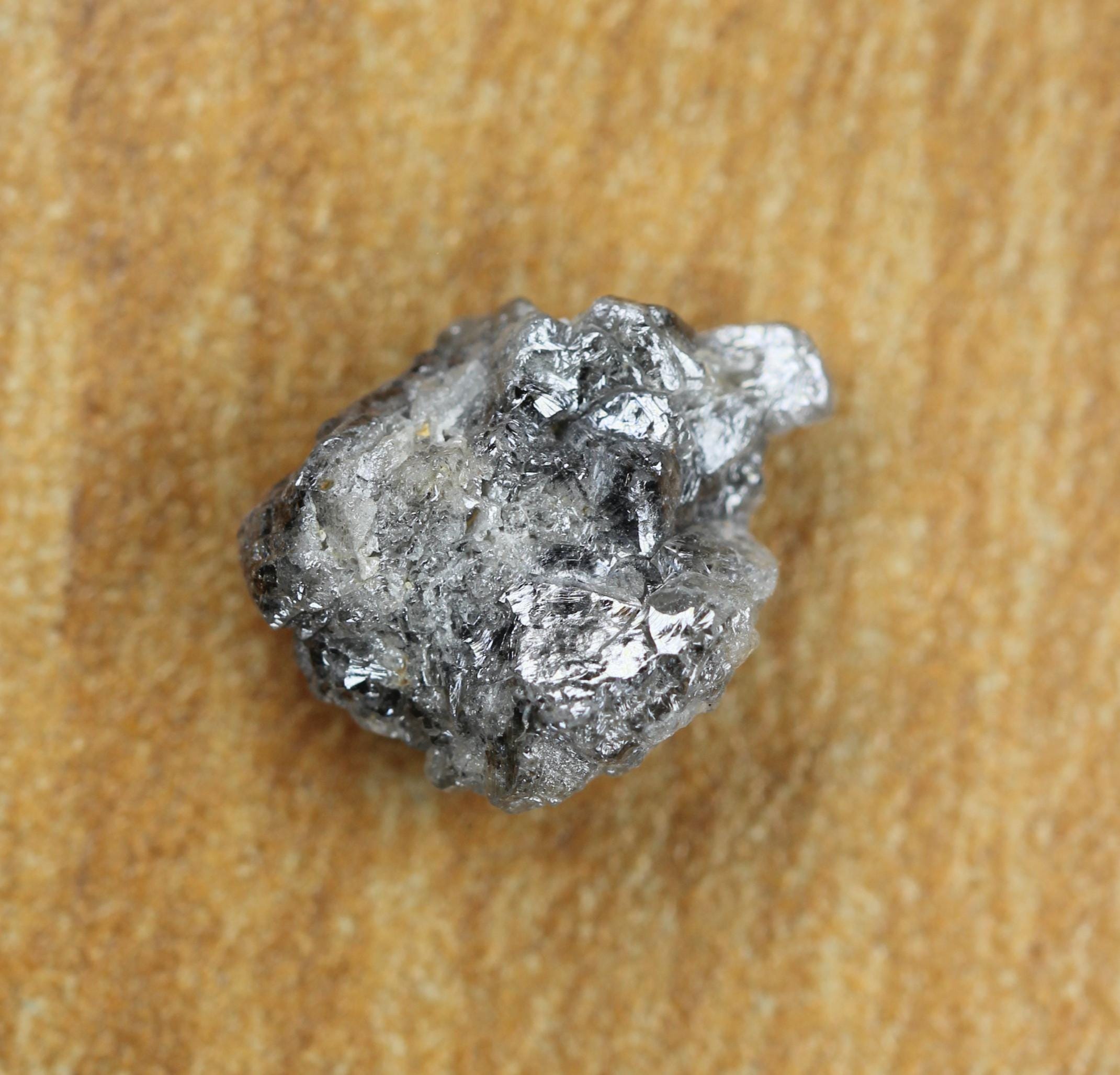 3.83 CT Natural Loose Rough Uncut Diamond Grey Color Raw Irregular ...