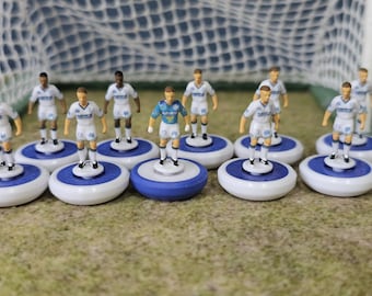 Leeds United 1992/93 subbuteo team pintado à mão e decalques