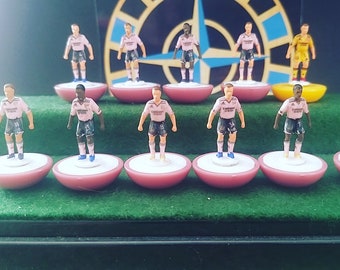 Arsenal 3rd 22/23 subbuteo team Handpainted and Decals