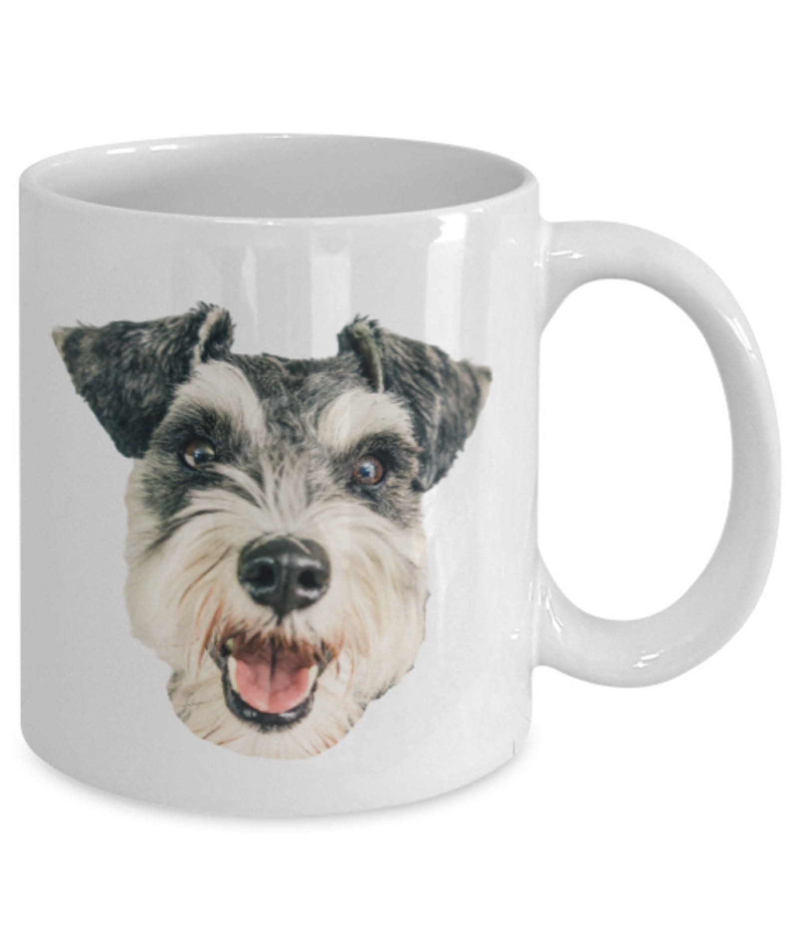 miniature schnauzer travel mug