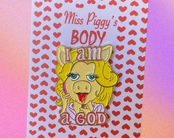 Piggy's Body Enamel Pin