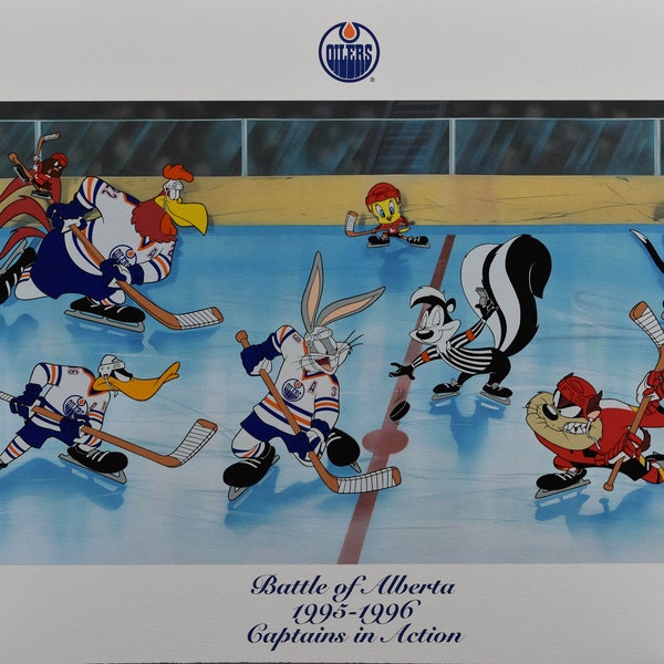 Battle of Alberta - Looney Tunes/NHL