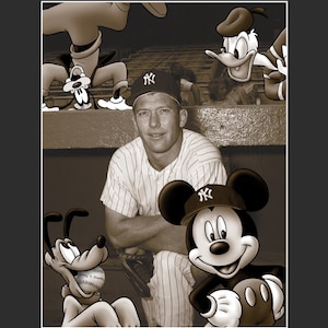 Mickey Mouse und Mickey Mantel - Fuji Crystal Fine Art Archiv Fotografie - mattiert