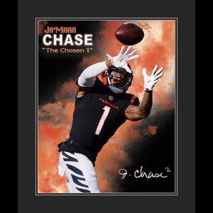 Ja&#39;Marr Chase - Cincinnati Bengals Signed Photo - 20x24