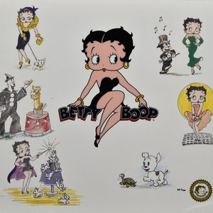Betty Boop LE  Sericel - Bravo Betty