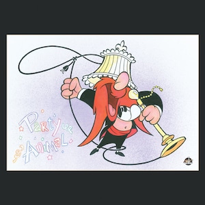 Yosemite Sam - Water Color Lithograph
