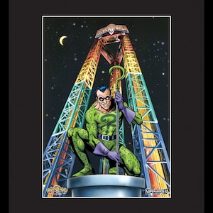 The Riddler - Framed Lithograph