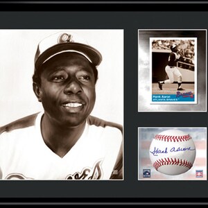 Hank Aaron - Framed 11x14 LE Lithograph