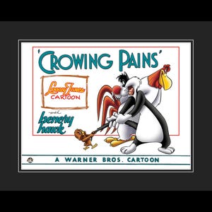 Warner Bros. - Foghorn Serving Henry - Fine Art LE Giclee