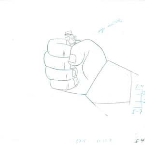 Inch High Private Eye- Original Production Drawing