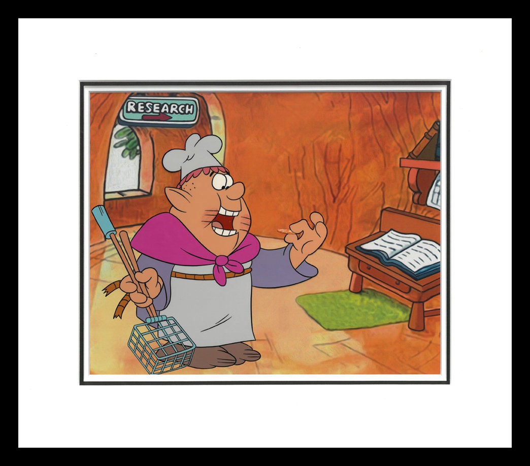 Keebler Elves - Original Production Cels and Drawing Framed