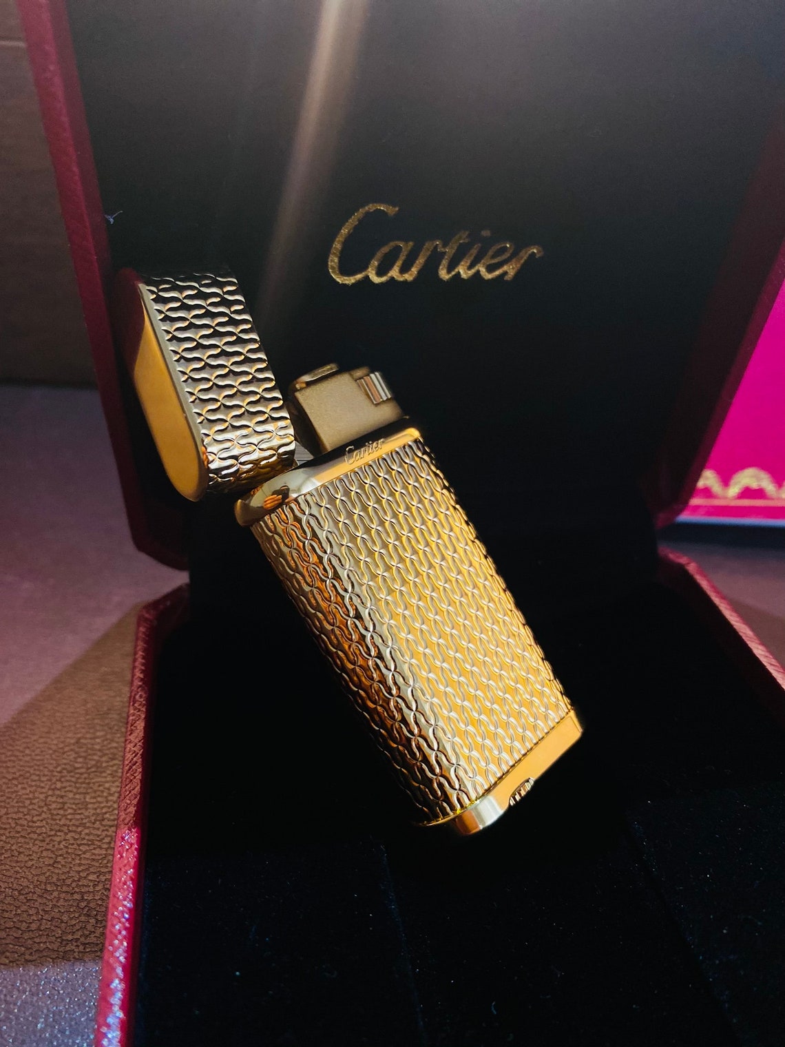 Vintage Cartier Gold Limited Edition Cartier Lighter // Etsy