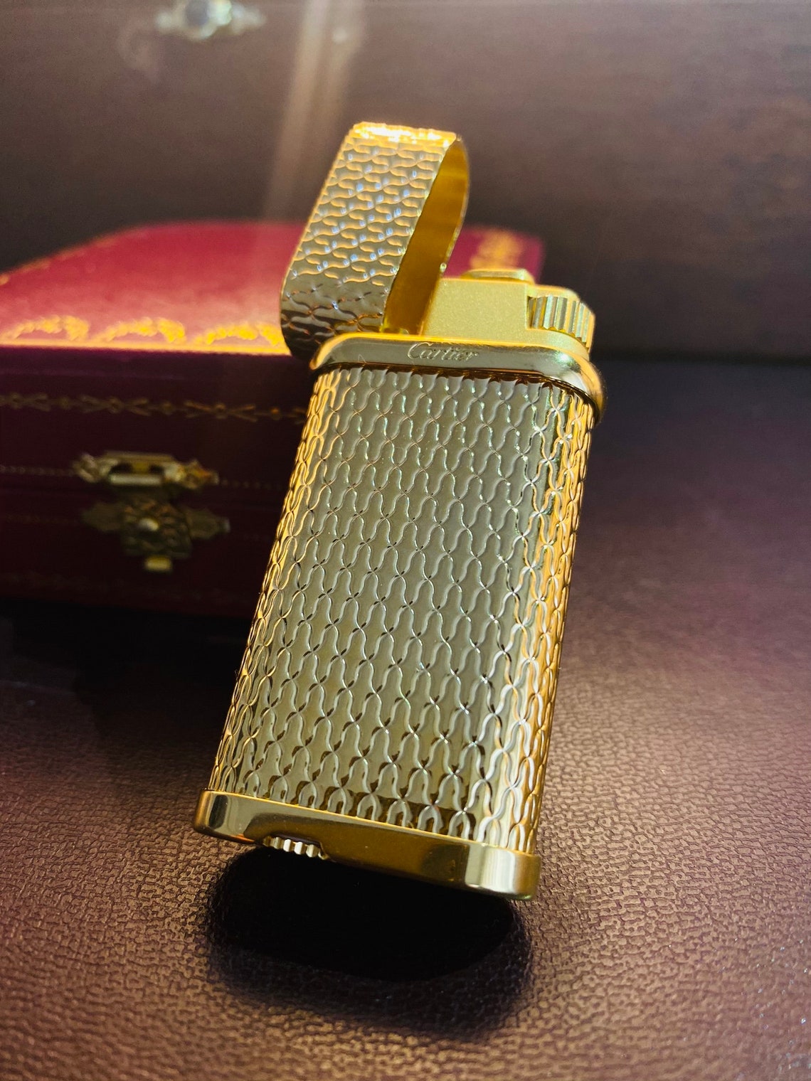 Vintage Cartier Gold Limited Edition Cartier Lighter // Etsy